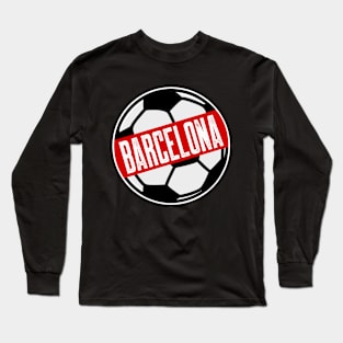 Barcelona Football Long Sleeve T-Shirt